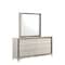 Global Furniture Usa Modern  Zebra Zambrano White Mirror With Led 2517 - alternate 2